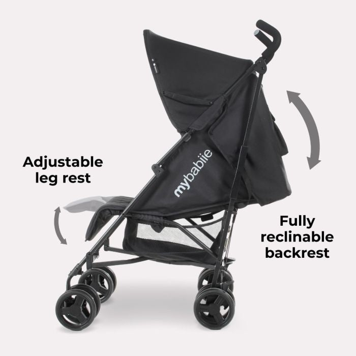 My Babiie MB01 Lightweight Stroller - Black