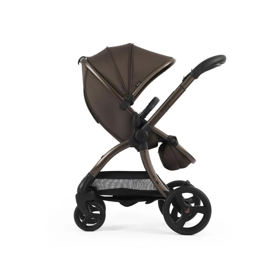 egg 3 Stroller + Luxury Seat Liner - Chocolate Velvet