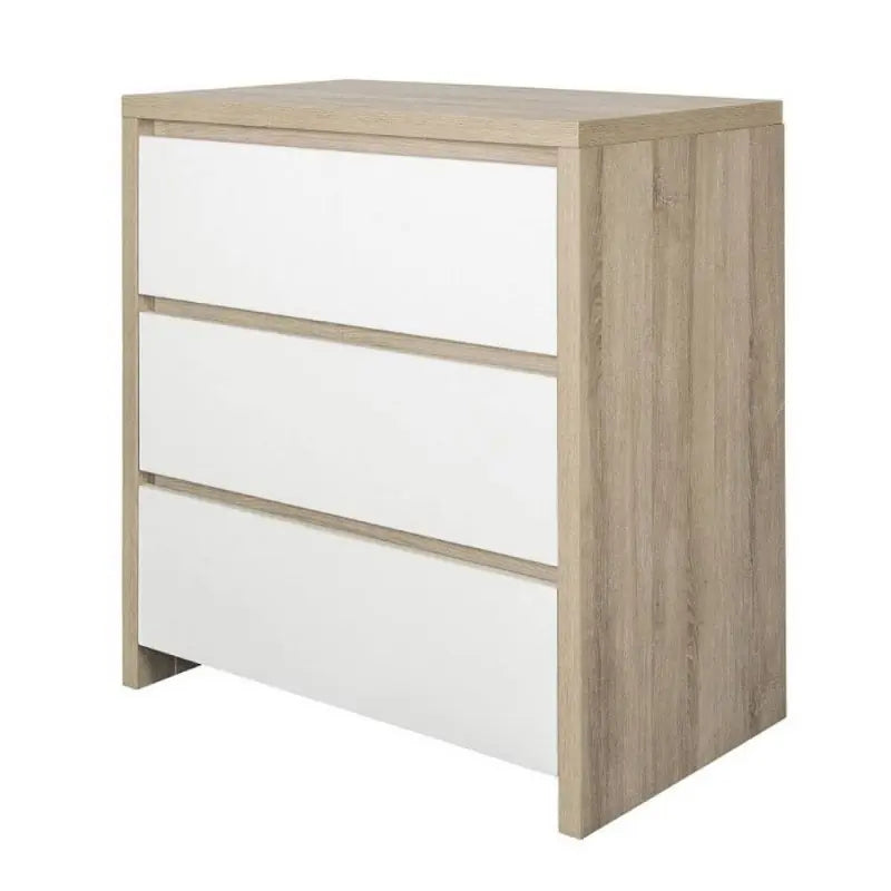 Tutti Bambini Modena Chest Changer - White and Oak COLLECTION ONLY