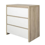 Tutti Bambini Modena Chest Changer - White and Oak COLLECTION ONLY
