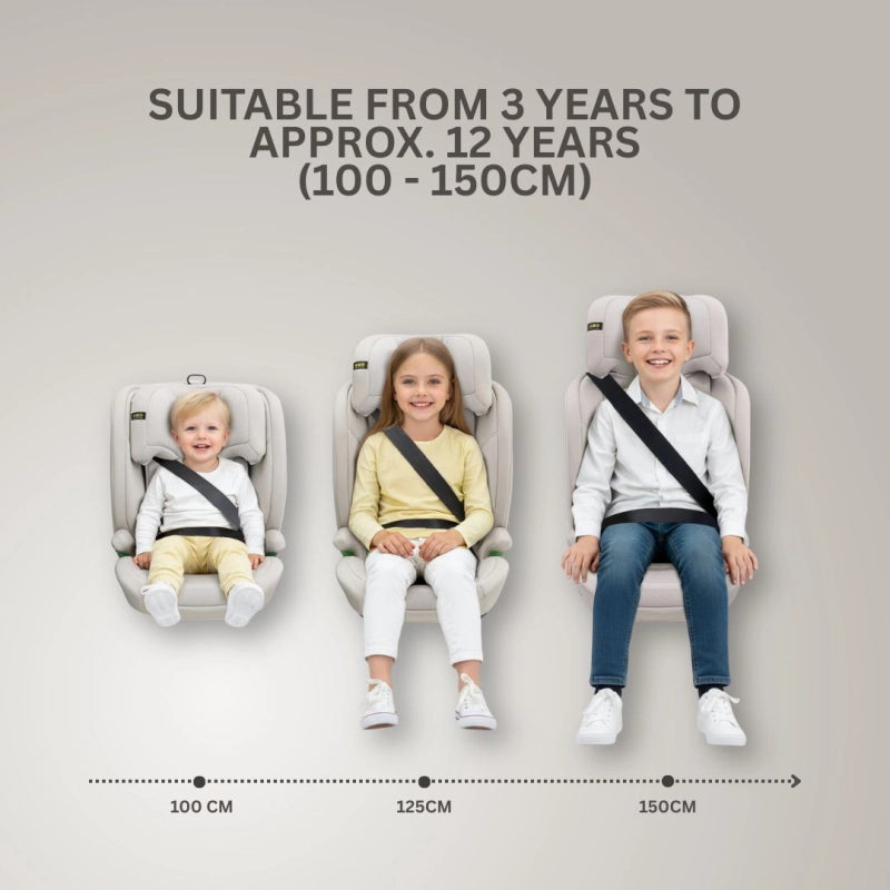JoviKids Leon i-Size Booster Car Seat – Milkstone