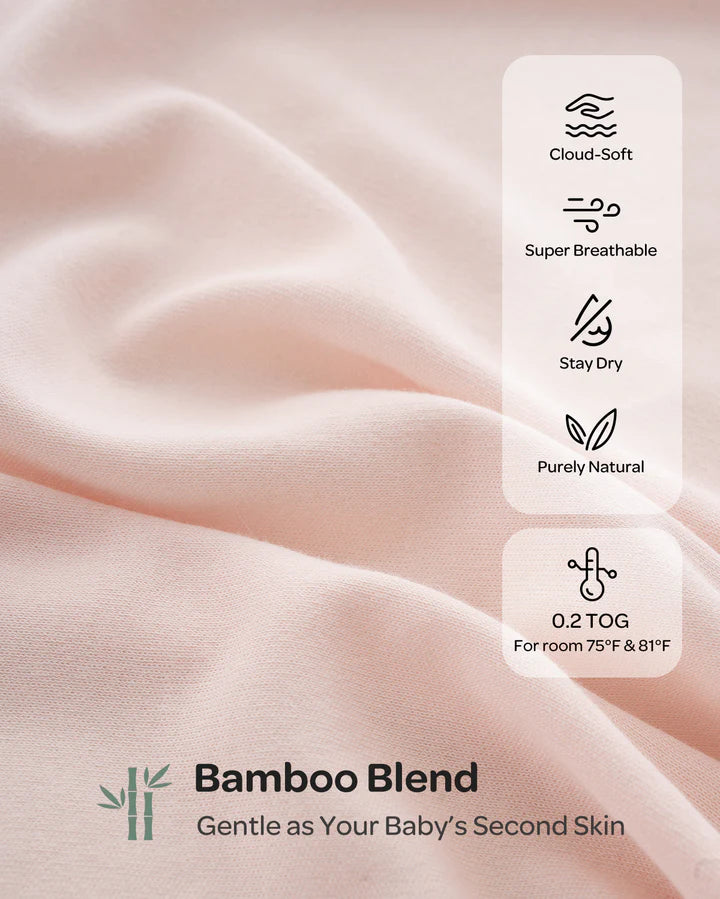 Momcozy Easy Swaddle Wrap 0-3m - Bloom Red/Pink