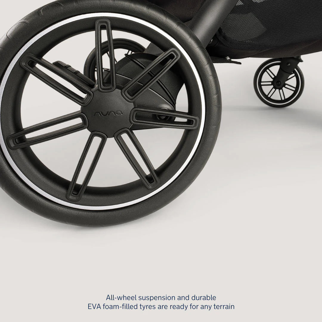 Nuna Trvl Dubl Pushchair – Caviar