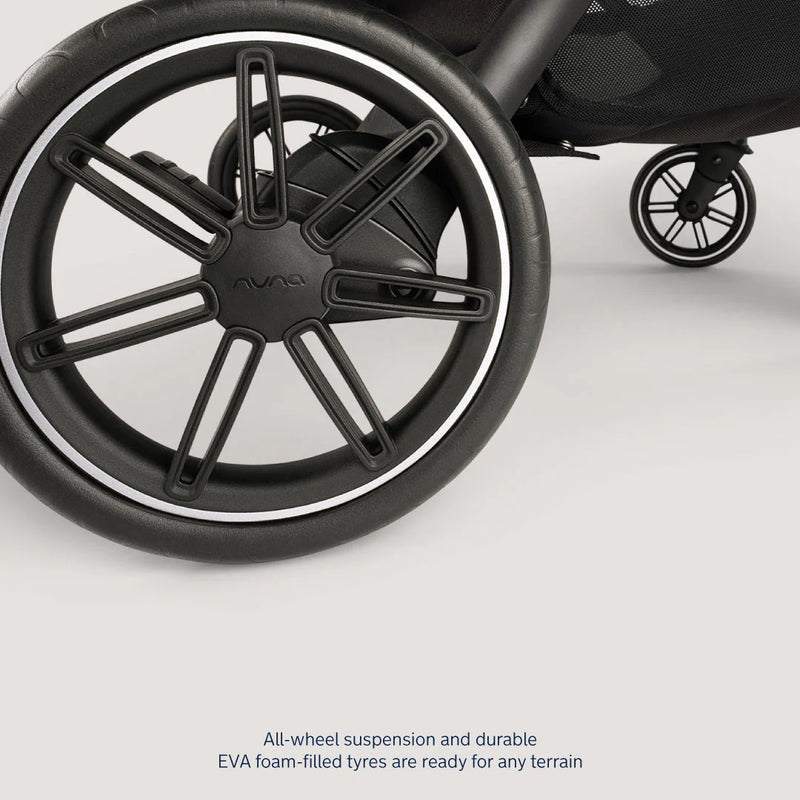 Nuna Trvl Dubl Pushchair – Caviar