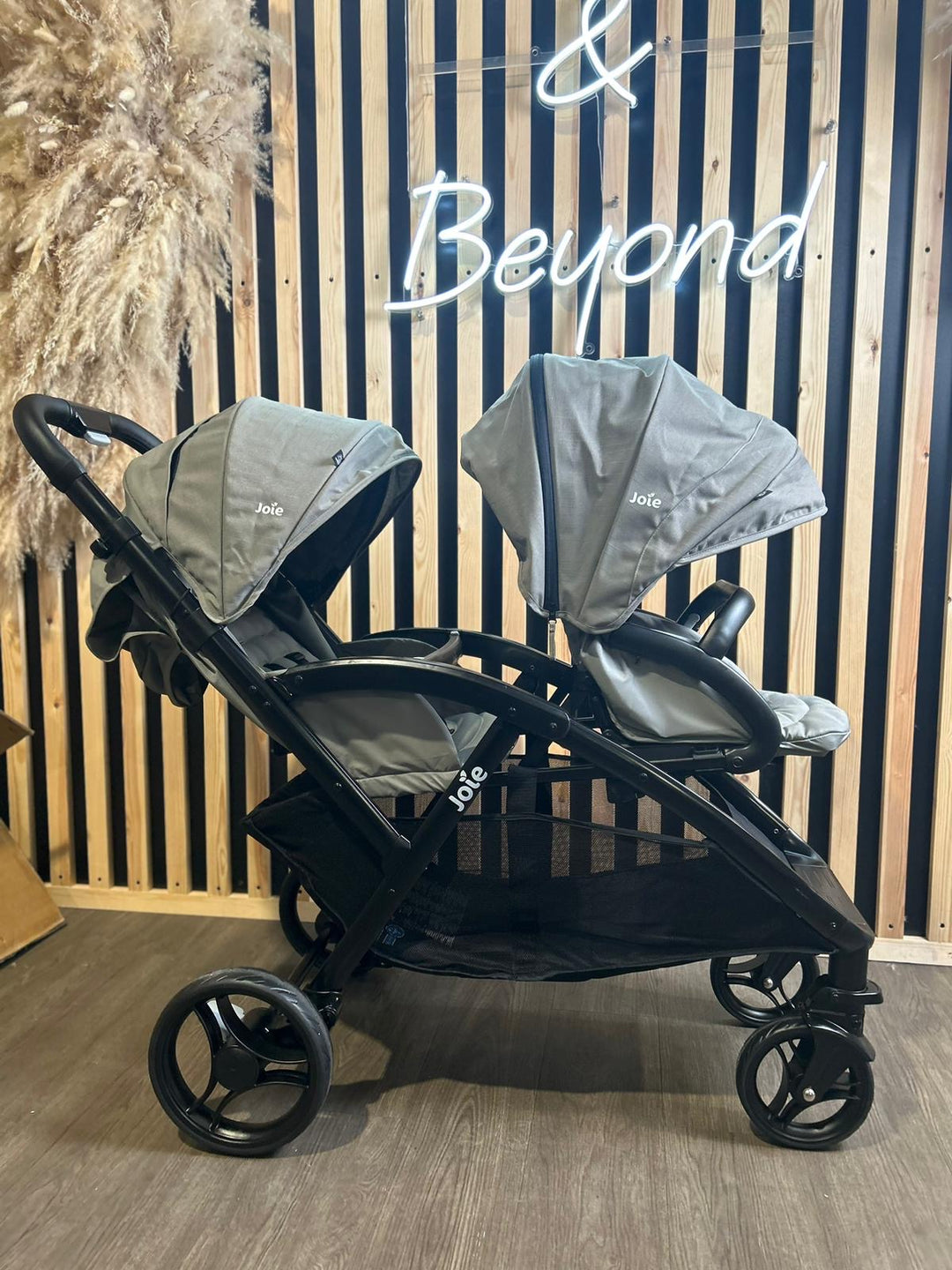 PRE LOVED Joie Evalite Duo Stroller - Grey Flannel