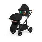 Ickle Bubba Virgo Twin 18 Piece Nimbus Car Seat Bundle - Black