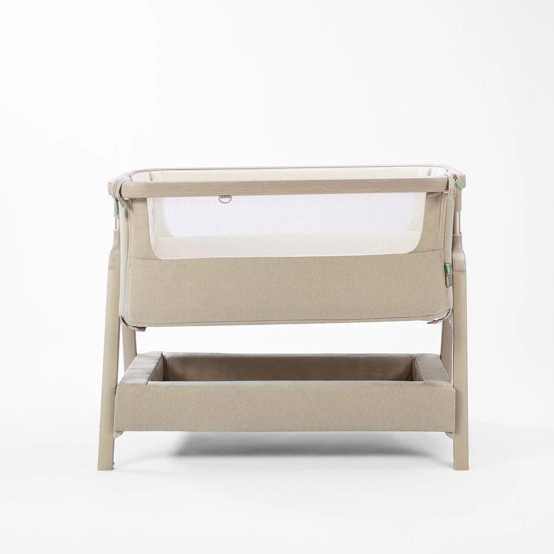 Tutti Bambini Cozee Air 2 Bedside Crib - Soft Walnut/Cocoa