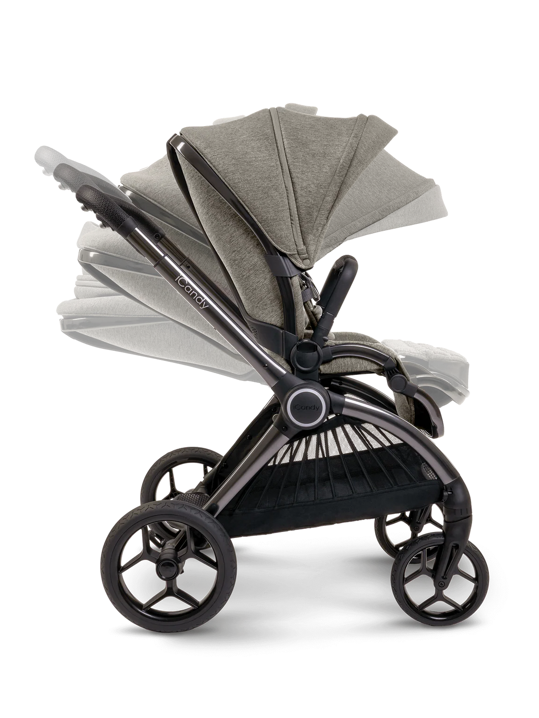 EX DISPLAY iCandy Core Light Moss Travel System Bundle