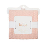 Lulujo Waffle Blanket - Ballet Slipper