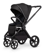 Venicci Upline3 Travel System Inc Tiago Car Seat & 360 Base 13 Piece Luxury Bundle - Onyx