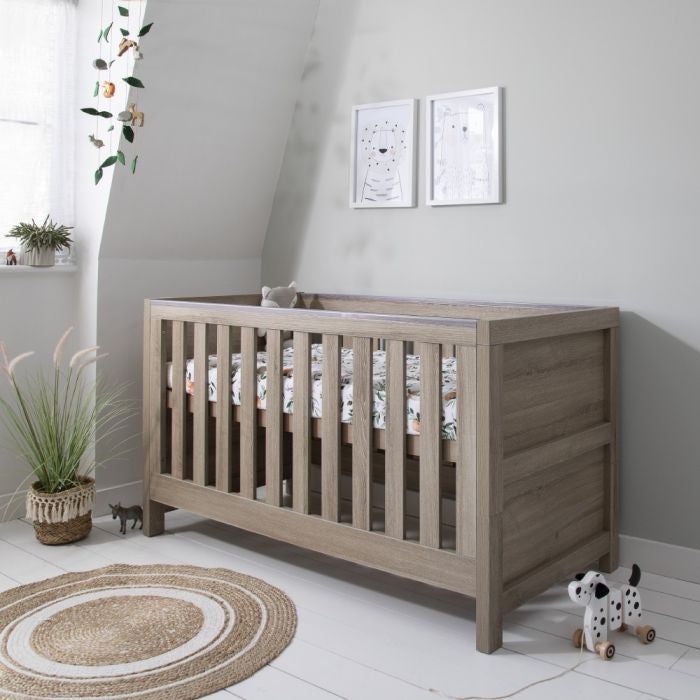 Tutti Bambini Modena Cot Bed - Oak