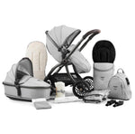 EX DISPLAY Aston Martin egg3 Luxury Travel System - Soft Grey