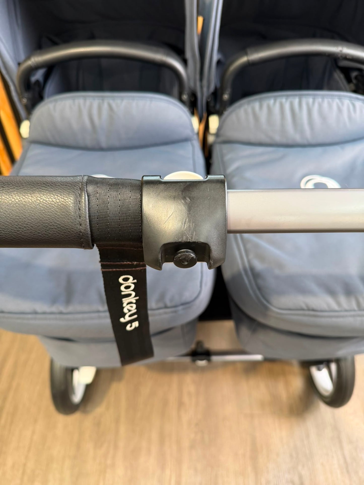 PRE LOVED Bugaboo Donkey5 Twin Bundle - Stormy Blue