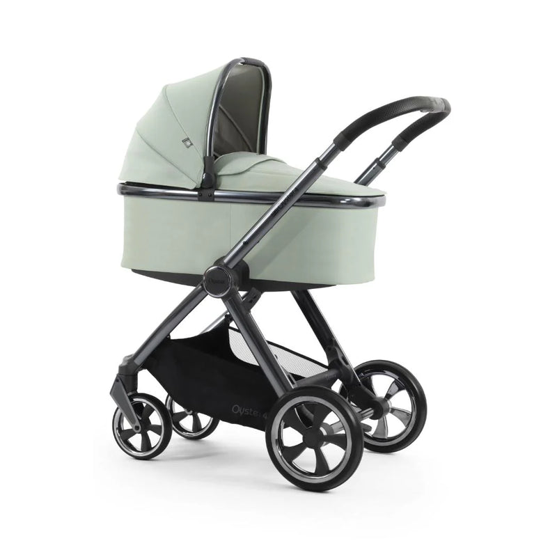 Oyster4 Travel System Bundle Inc Maxi-Cosi Pebble 360 Pro2 Car Seat - Pistachio
