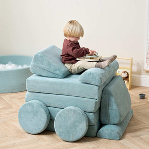 Tutti Bambini Playrama Montessori Kids Play Sofa - Ocean Stone
