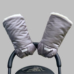 Hudoma Luxury Pram Gloves - Soho Silver