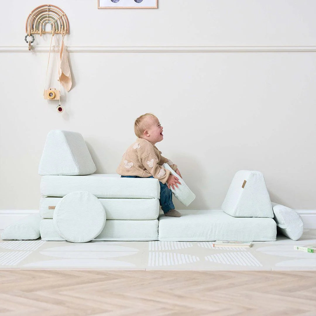 Tutti Bambini Playrama Montessori Kids Play Sofa - Sea Mist