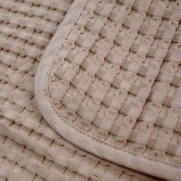 Lulujo Waffle Blanket - Sand