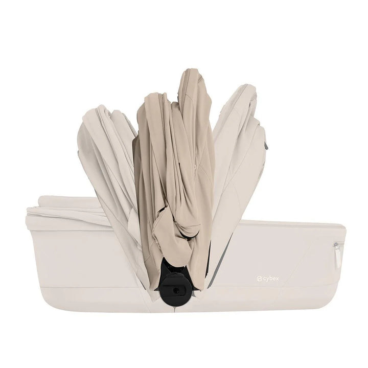 Cybex Priam Comfort Ultimate Cloud T Plus Travel System Bundle - Cozy Beige/Black