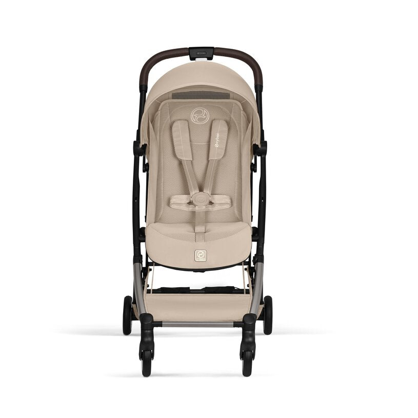 Cybex Orfeo Compact Travel Stroller - Almond Beige (2026 Model)