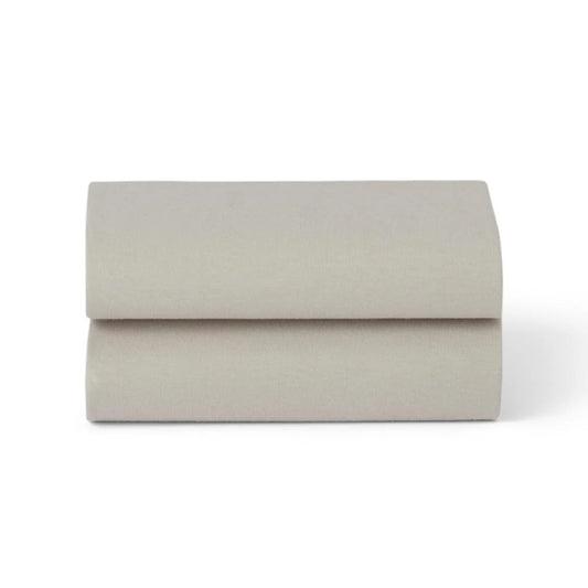 Snuzpod Crib 2 Pack Fitted Sheets - Grey