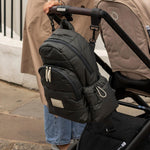 Avery Row Changing Backpack - Soft Black