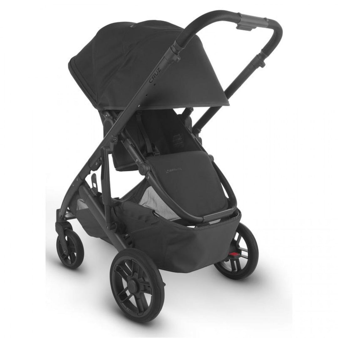 Uppababy Cruz V2 Pushchair + Carrycot + Mesa + Base i-Size Travel System - Jake Black