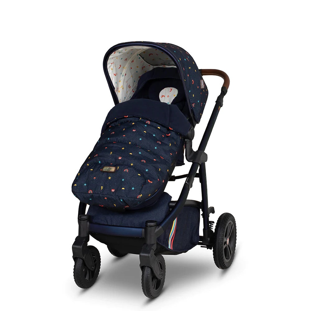 Cosatto Wow 3 Rotate & Recline Cozy Bundle - Doodle Days
