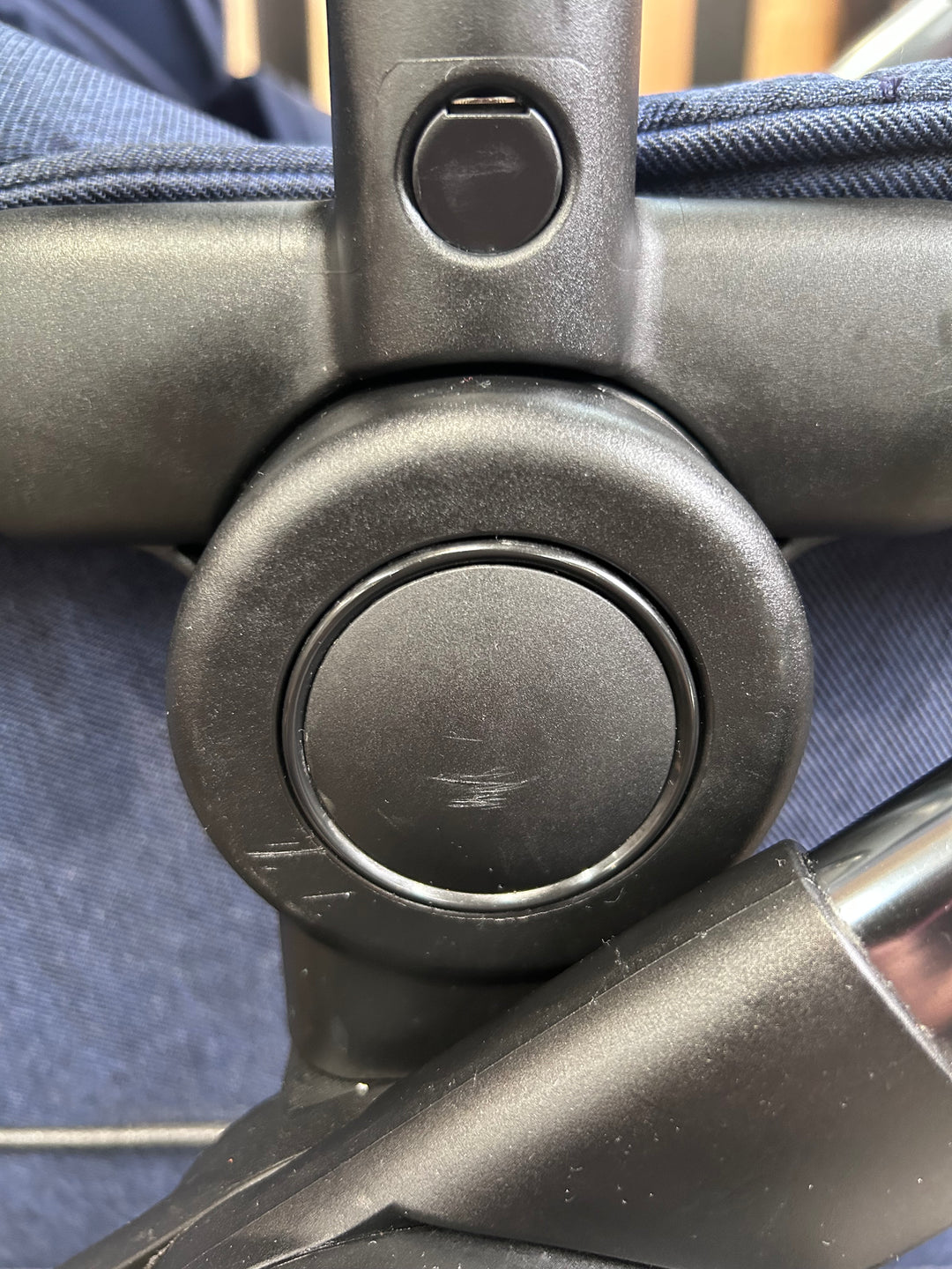 PRE LOVED iCandy Peach 6 Travel System - Navy Twill