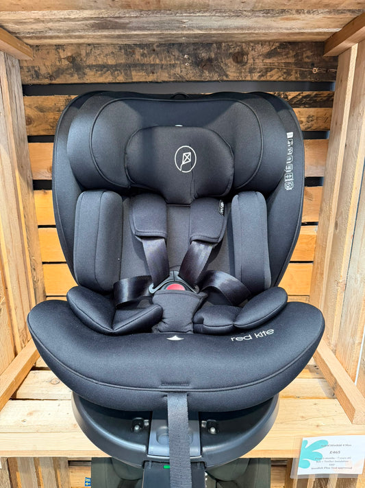 EX DISPLAY Redkite Hoop 360° Every Stage Car Seat - Black