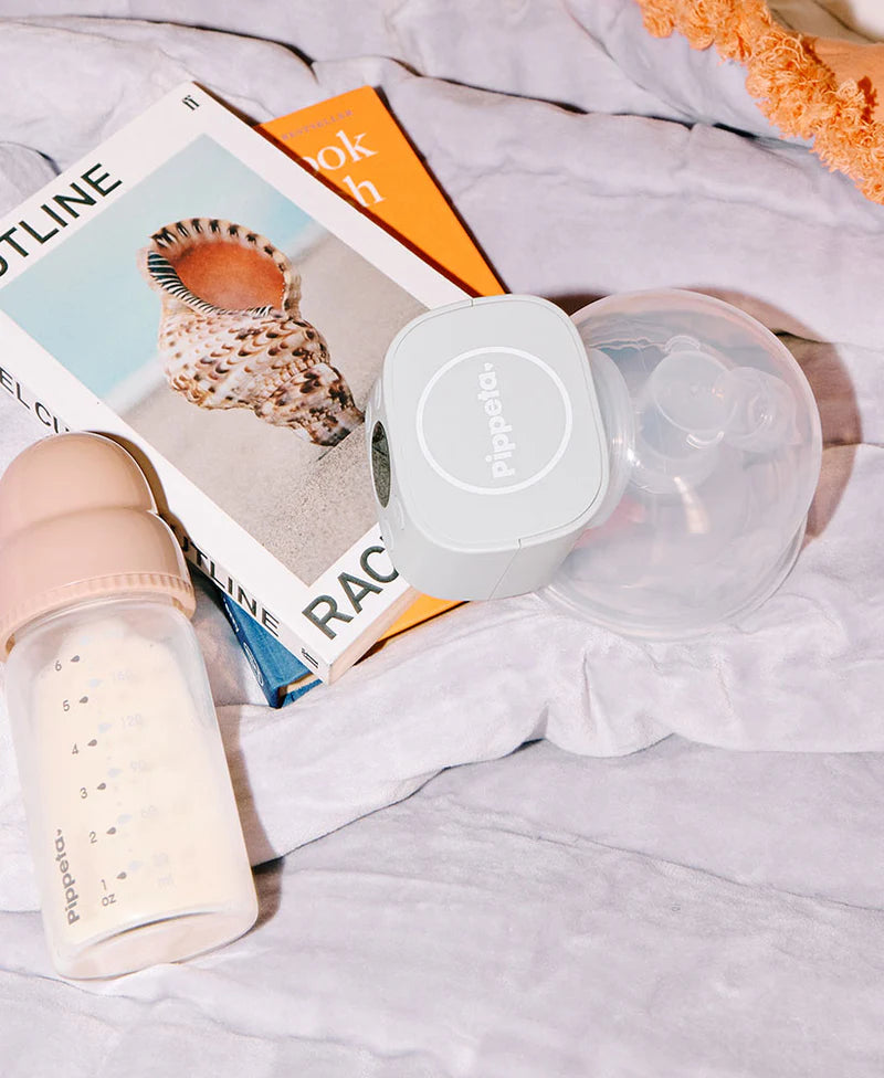 Pippeta LED Wearable Hands-Free Breast Pump 2 Pack - Sea Salt