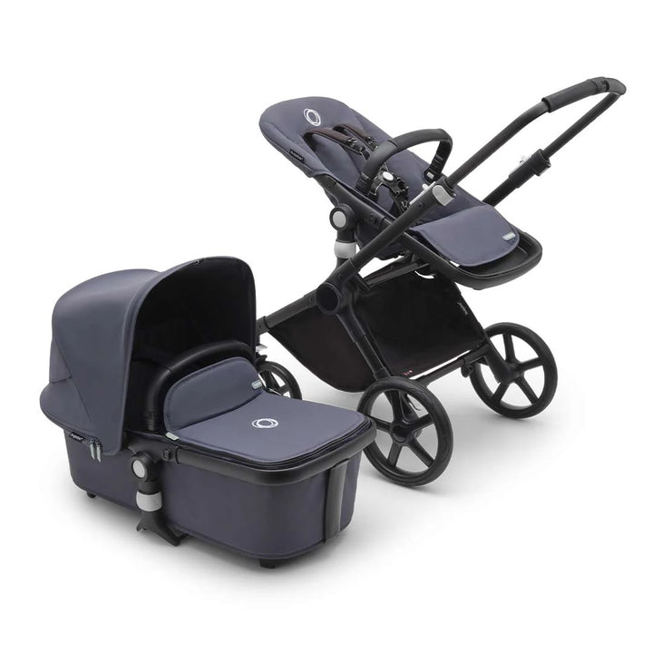 Bugaboo Fox Cub Complete Pushchair + Carrycot - Stormy Blue
