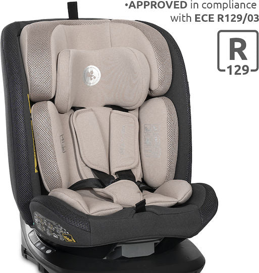 Lorelli Imola i-Size 360° Rotating Car Seat - Beige