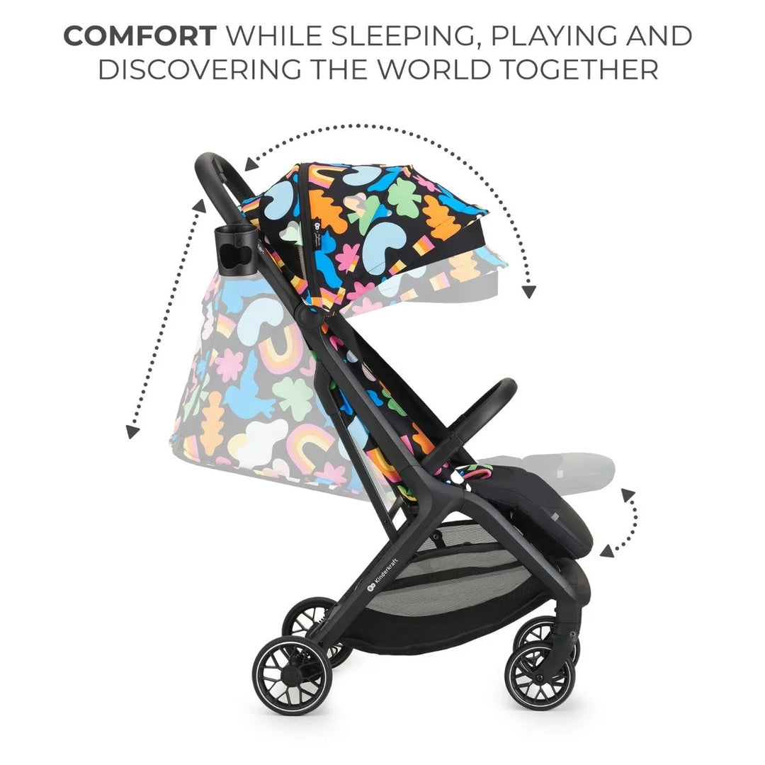 Kinderkraft NUBI 2 Pushchair - Happy Shapes