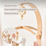 Nattou Fanfan Baby Musical Wooden Mobile