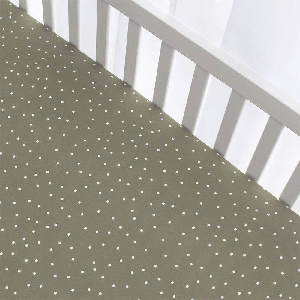 Living Textiles 2-pack Jersey Cot Fitted Sheet - Forest Retreat