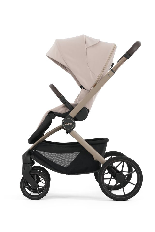 Oyster Vee Stroller Bundle - Vanilla