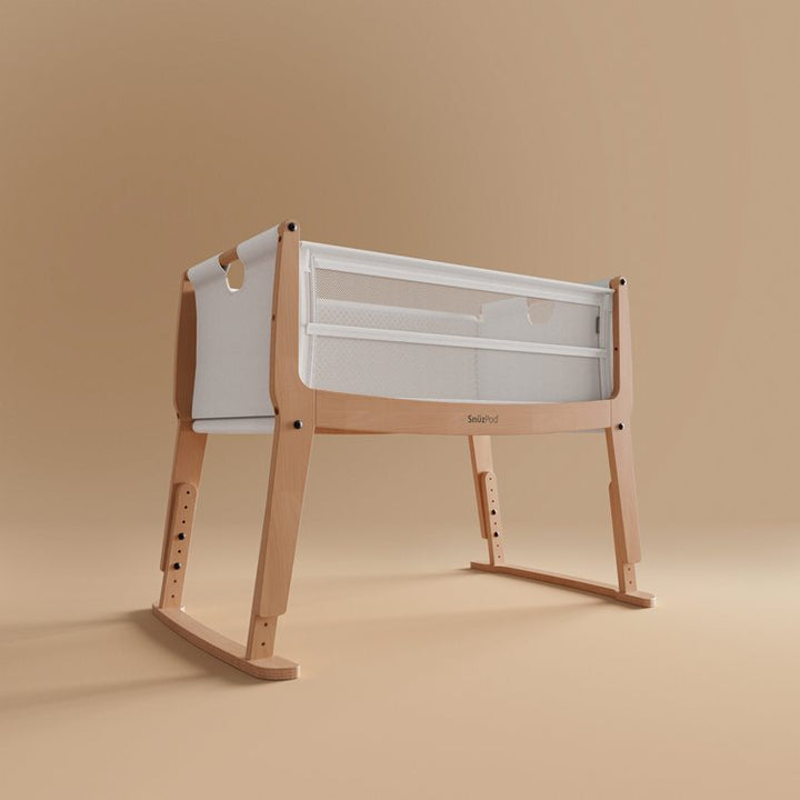 SnuzPod Studio Bedside Crib - Stockholm (Natural)