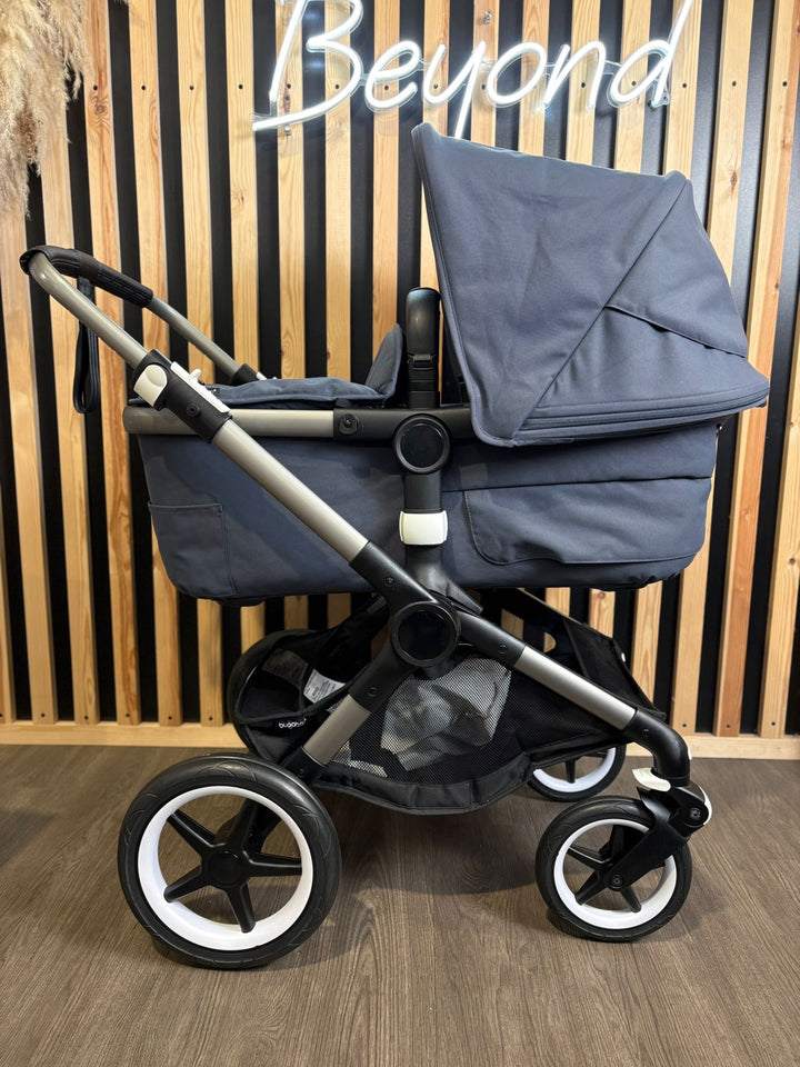PRE LOVED Bugaboo Fox 3 Pram & Pushchair - Stormy Blue