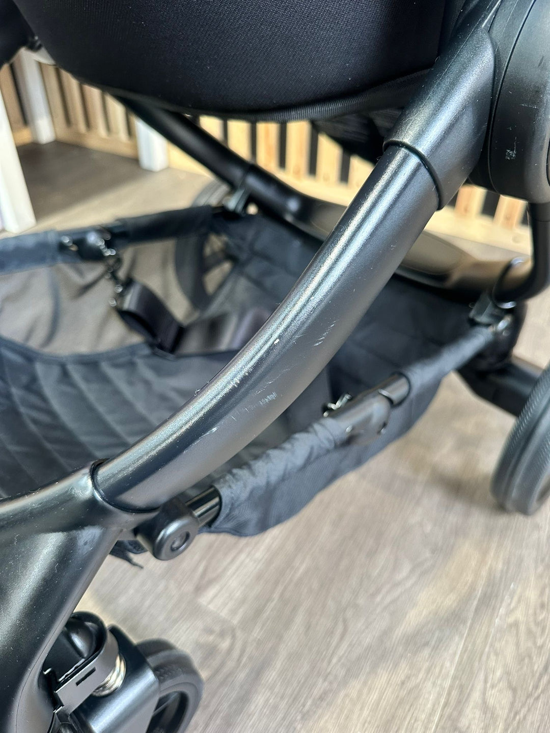PRE LOVED iCandy Peach 7 Pram & Pushchair Including Accessories - Jet Black