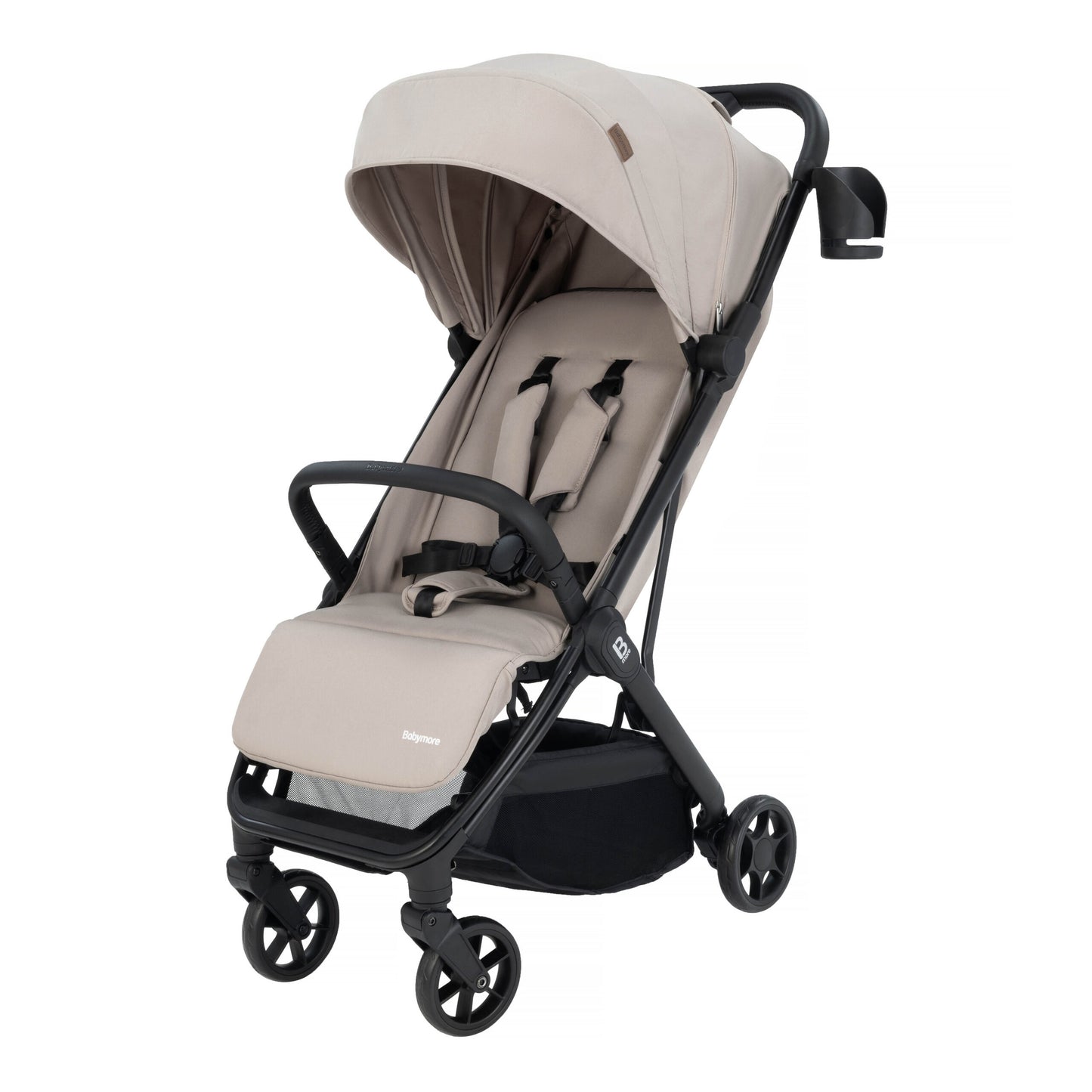 Babymore Yara Compact Stroller – Latte