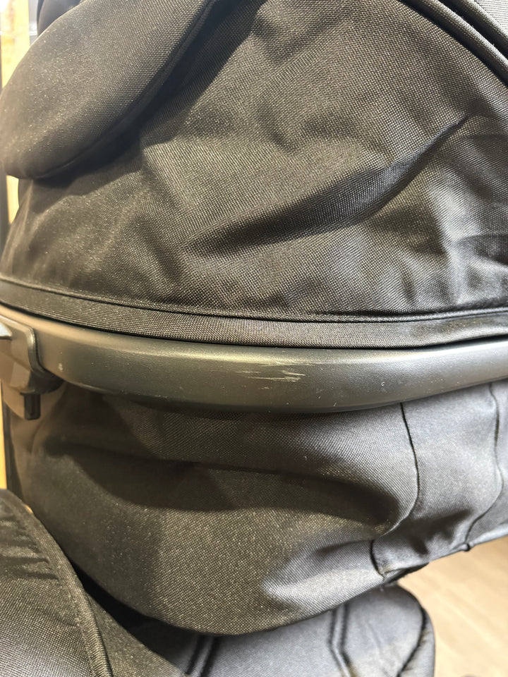 PRE LOVED My Babiie MB33 Twin Pushchair - Black Leopard