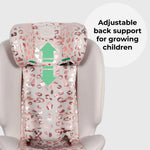 My Babiie MBCS300 Easy Spin R129 Car Seat with Top Tether - Pink Leopard