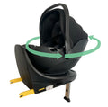 My Babiie MBCS05 Rotating Infant Carrier Car Seat and Base - Black