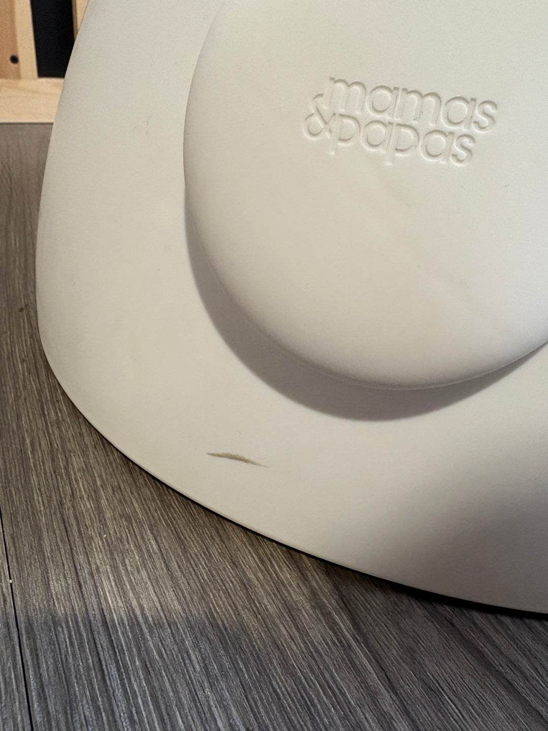 PRE LOVED Mamas & Papas Baby Snug & Toy Tray - Grey