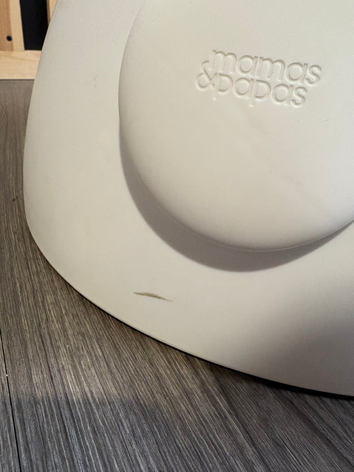 PRE LOVED Mamas & Papas Baby Snug & Toy Tray - Grey