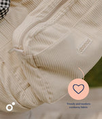 Doomoo Corduroy Soft Changing Bag - Beige