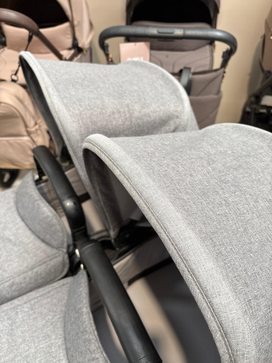 PRE LOVED Bugaboo Donkey5 Twin Bundle - Grey Melange