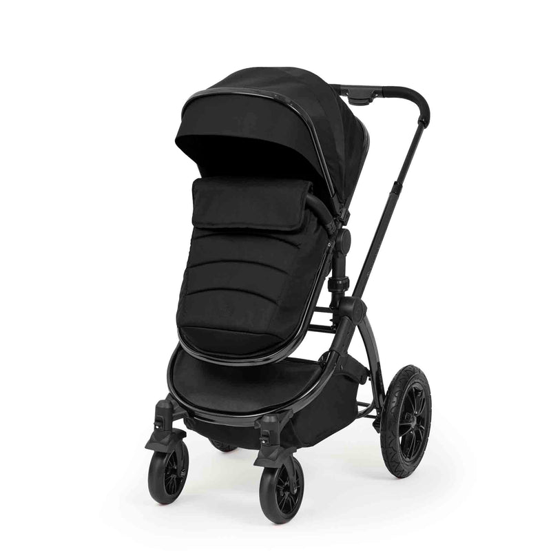 Ickle Bubba Stomp Luxe Elements Edition 17 Piece Bundle Inc Bubba Crib - Raven