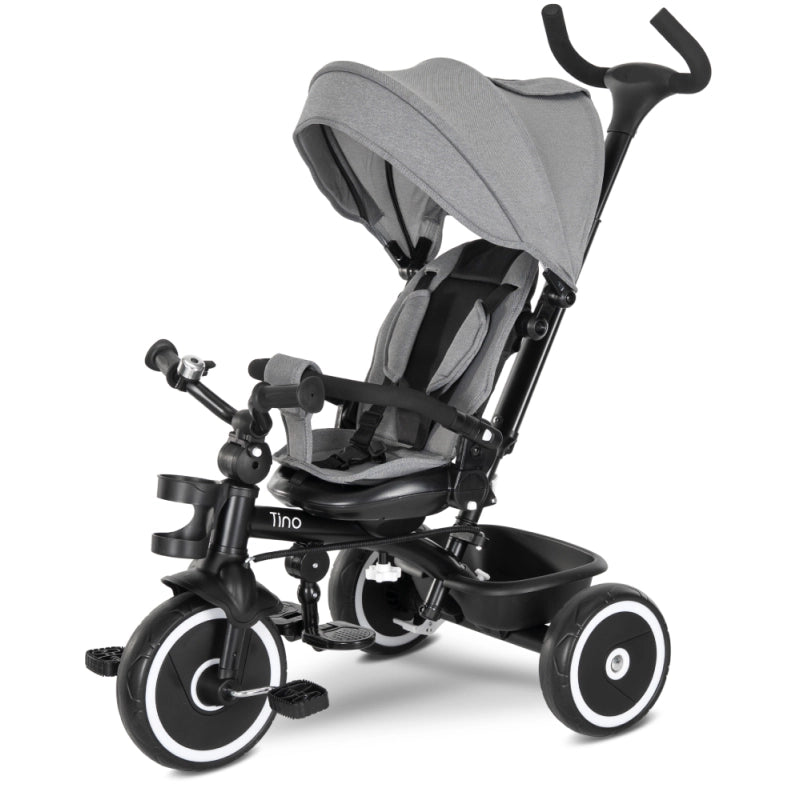 Lorelli Tino with 360 Rotation Tricycle - Grey – Bambinosandbeyond